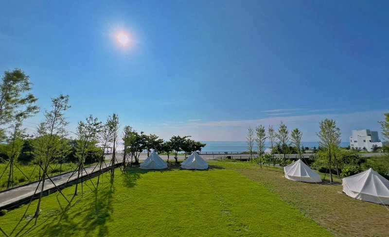 花蓮露營｜海放你基地｜免搭帳神殿帳露營體驗-KLOOK