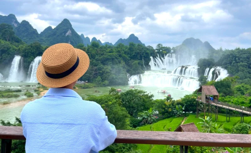 廣西崇左靖西德天跨國瀑布鵝泉通靈大峽谷明仕田園4日遊私家團