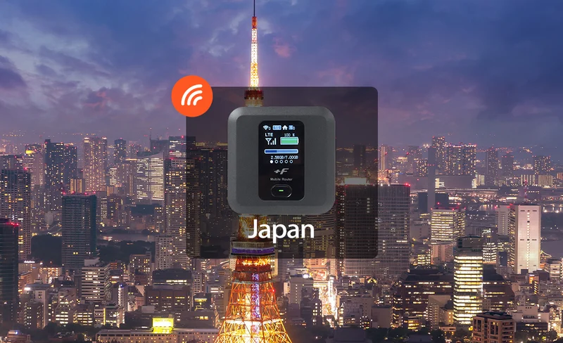 日本 4G LTE WiFi分享器 (日本配送)