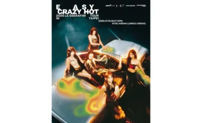 LE SSERAFIM演唱會2025台北站｜2025 LE SSERAFIM TOUR ‘EASY CRAZY HOT’ IN TAIPEI｜林口體育館-KLOOK